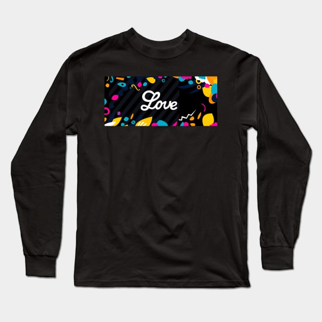 Handwritten Love Long Sleeve T-Shirt by XOOXOO